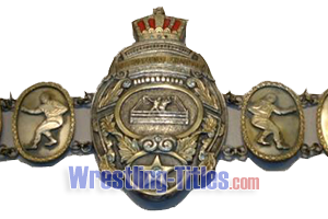 the original belt held by Rikidōzan