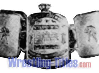 belt held by Andy Tremaine